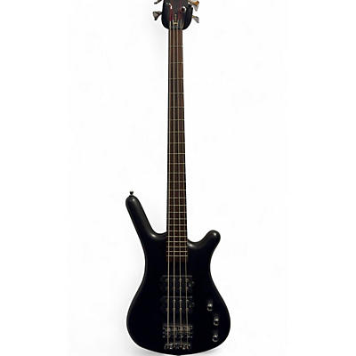 Warwick Used Warwick Corvette 4 String Black Electric Bass Guitar