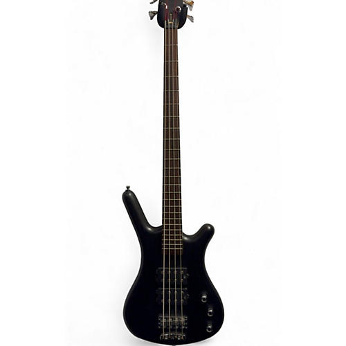 Warwick Used Warwick Corvette 4 String Black Electric Bass Guitar Black