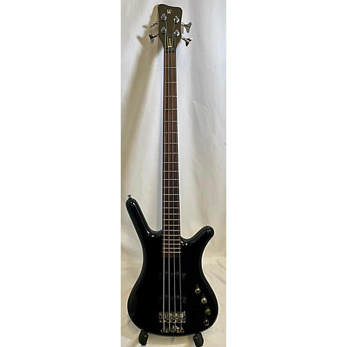 Warwick Used Warwick Corvette 4 String Black Electric Bass Guitar Black