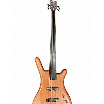 Used Warwick Corvette 4 String Brown Electric Bass Guitar