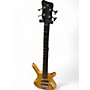 Used Warwick Corvette 4 String Natural Electric Bass Guitar Natural