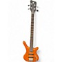 Used Warwick Corvette 4 String Natural Electric Bass Guitar Natural