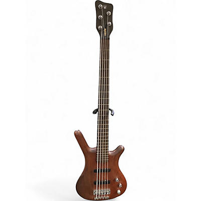 Used Warwick Corvette 5 GERMAN PRO Walnut Electric Bass Guitar