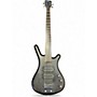 Used Warwick Corvette 5 String Black Electric Bass Guitar Black
