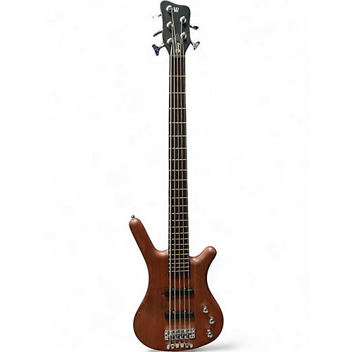 Used Warwick Corvette 5 String NATURAL Electric Bass Guitar NATURAL