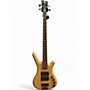 Used Warwick Corvette Double Buck 4 String Natural Electric Bass Guitar Natural
