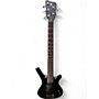 Used Warwick Corvette Double Buck 5 String Black Electric Bass Guitar Black