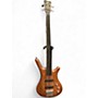 Used Warwick Corvette Standard Fretless Walnut Electric Bass Guitar Walnut