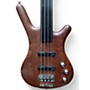 Used Warwick Corvette Standard Walnut Electric Bass Guitar Walnut