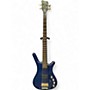 Used Warwick FNA Corvette 4 String Baltic Blue Electric Bass Guitar Baltic Blue
