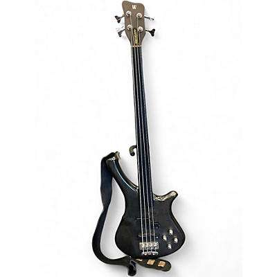 Used Warwick FORTRESS ONE Black Electric Bass Guitar