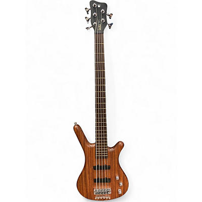 Used Warwick GPS Corvette Standard 5 Bubinga Electric Bass Guitar