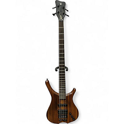 Used Warwick Infinity 4 String Natural Electric Bass Guitar