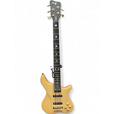 Used Warwick Katana Nt5 Natural Electric Bass Guitar