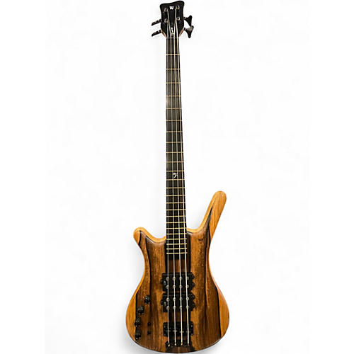 Used Warwick LIMITED EDITION TEAMBUIILT  CORVETTE $$  MARBLED EBONY Electric Bass Guitar MARBLED EBONY