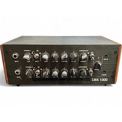 Used Warwick LWA 1000 Bass Amp Head