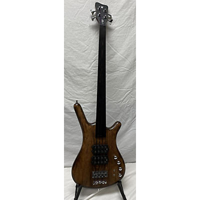 Warwick Used Warwick PRO SERIES CORVETTE 4 STRING FRETLESS NATURAL Electric Bass Guitar