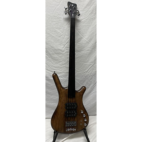 Warwick Used Warwick PRO SERIES CORVETTE 4 STRING FRETLESS NATURAL Electric Bass Guitar Natural