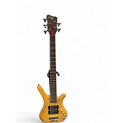 Used Warwick PRO SERIES CORVETTE 5 Natural Electric Bass Guitar