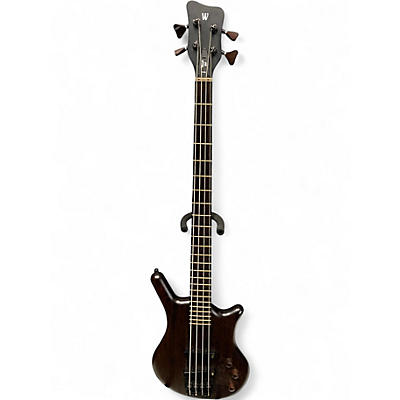 Used Warwick PRO SERIES THUMB BO 4 NIRVANA BLACK TRANSPARENT Electric Bass Guitar