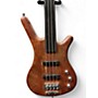 Used Warwick Pro Series Standard Corvette 4 String Fretless Natural Electric Bass Guitar Natural