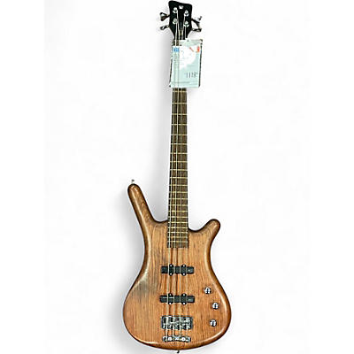 Used Warwick Pro Series Standard Corvette 4 String Natural Electric Bass Guitar