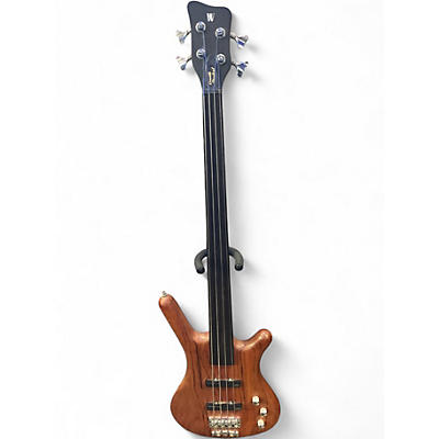 Used Warwick Pro Series Standard Corvette 4 String Natural Electric Bass Guitar