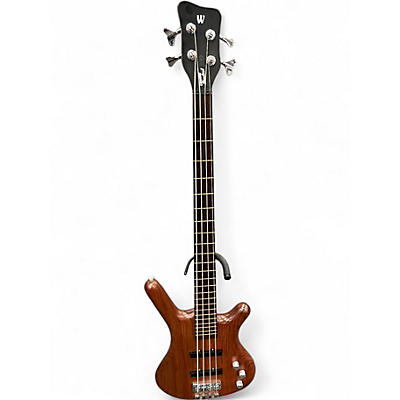 Used Warwick Pro Series Standard Corvette 4 String Natural Electric Bass Guitar