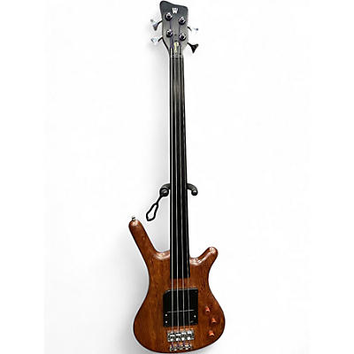 Used Warwick Pro Series Standard Corvette 4 String Natural Electric Bass Guitar