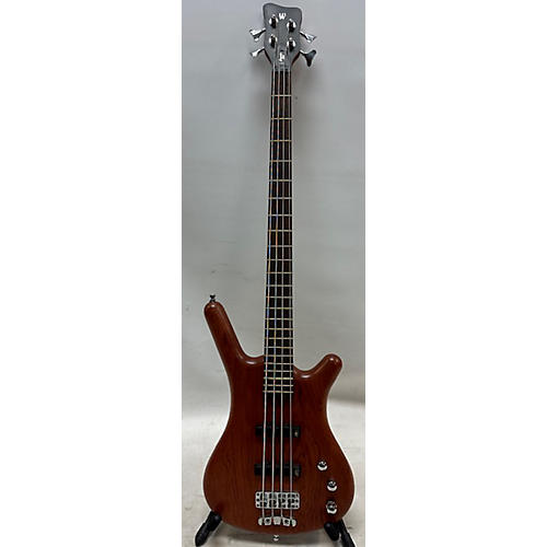 Warwick Used Warwick Pro Series Standard Corvette 4 String Teambuilt Bubinga Electric Bass Guitar Bubinga