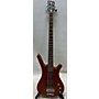 Used Warwick Used Warwick Pro Series Standard Corvette 4 String Teambuilt Bubinga Electric Bass Guitar Bubinga