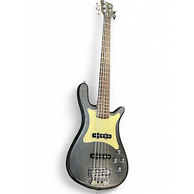 Used Warwick Pro Series Streamer CV 5 nirvana black Electric Bass Guitar