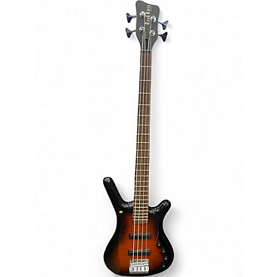 Used Warwick ROCKBASS 2 Tone Sunburst Electric Bass Guitar