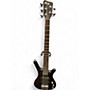 Used Warwick ROCKBASS CORVETTE Black Electric Bass Guitar Black