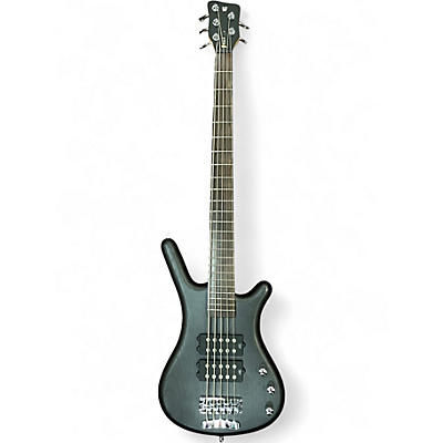 Used Warwick Rockbass Corvette 5 String Black Electric Bass Guitar