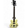 Used Warwick STAR BASS White Electric Bass Guitar White