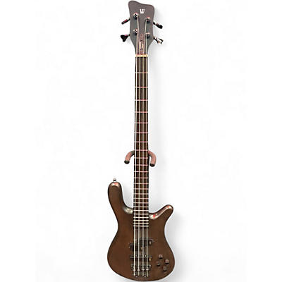 Used Warwick  STEAMER STAGE 1 GRAY Electric Bass Guitar