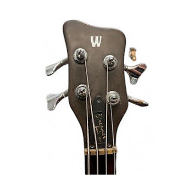 Used Warwick STREAMER BROWN Electric Bass Guitar