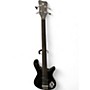 Used Warwick  Streamer LX 4 String Fretless Black Electric Bass Guitar Black