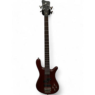 Warwick Used Warwick Streamer LX 4 String Pro series Cherry Electric Bass Guitar