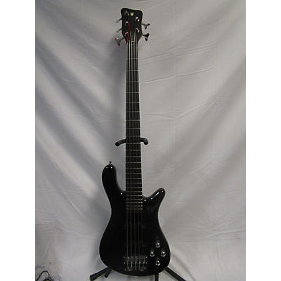 Warwick Used Warwick Streamer LX 5 String Black Electric Bass Guitar