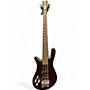 Used Warwick Streamer LX 5 String Brown Electric Bass Guitar Brown