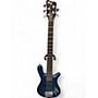 Used Warwick Used Warwick Streamer LX 5 String Trans Blue Electric Bass Guitar Trans Blue