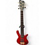 Used Warwick Streamer LX 5 String Worn Red Electric Bass Guitar Worn Red