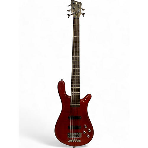 Used Warwick Streamer Stage I 5 String Burgundy Electric Bass Guitar Burgundy