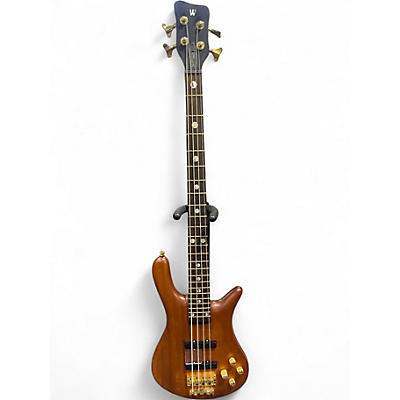 Used Warwick Streamer Stage II 4 String Natural Electric Bass Guitar