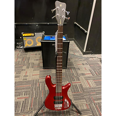 Warwick Used Warwick Streamer Standard 4 Flat Red Electric Bass Guitar