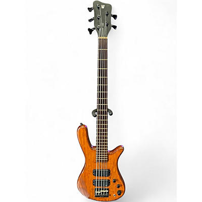 Used Warwick Streamer Standard 5 Mahogany Electric Bass Guitar