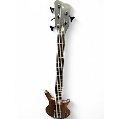 Used Warwick Thumb 4 String Bolt-On Natural Electric Bass Guitar