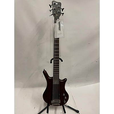 Warwick Used Warwick Thumb 5 String Bolt-On RED TRAS SATIN Electric Bass Guitar